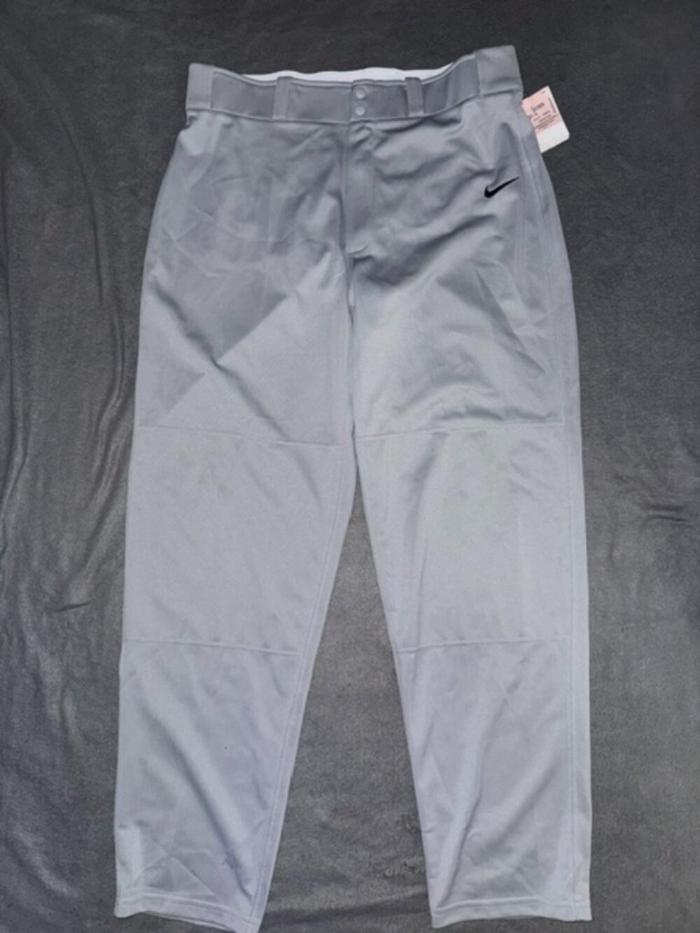 NWT Nike Dri-FIT Athletic Pants XL Light Gray Performance Training Trousers